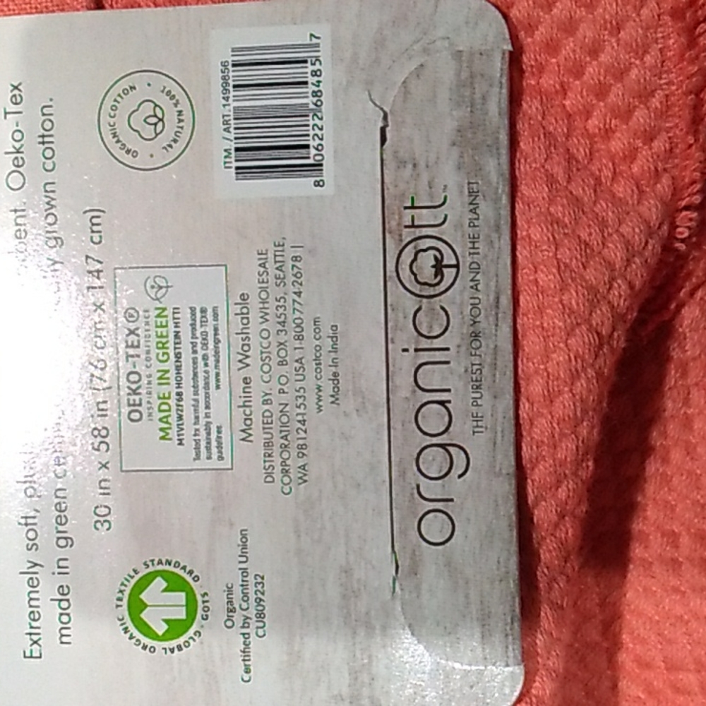 Organicott Bath Towel - Picture 4 of 5